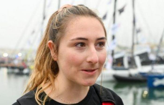 Violette Dorange, youngest skipper in the history of the event