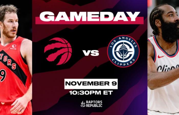 Gameday: Raptors @ Clippers, November 9