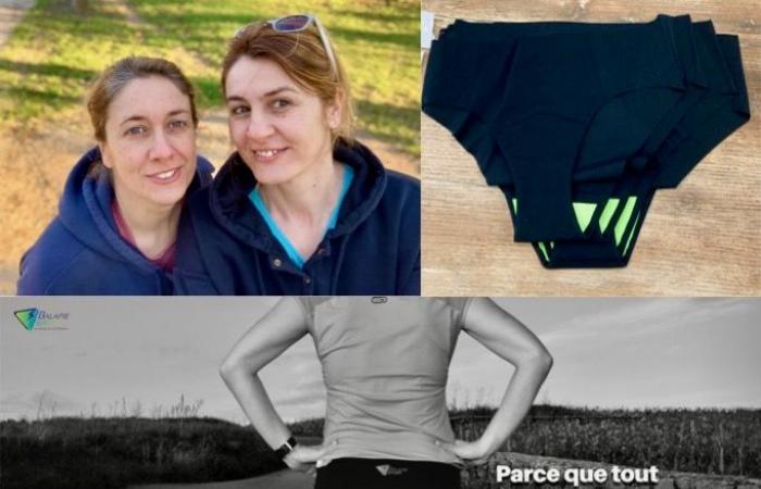 Adrienne, the anti-leak sports pants born in Meursault: when two sisters tackle discomfort with style and humor!