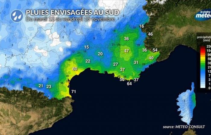 Cold drop in the Mediterranean: several risky days this week in the southeast