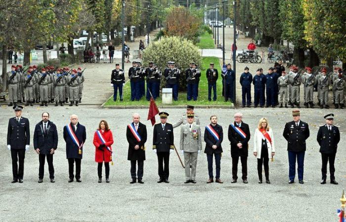 Toulouse: dozens of people present for the ceremony of the 106th anniversary of the Armistice of 1918