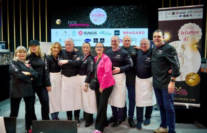 Sandrine LERICHE, Milena PECHO, Tinh TRAN and Magali ESPOSITO win the 2024 Golden Spoon • Les Nouvelles Gastronomiques