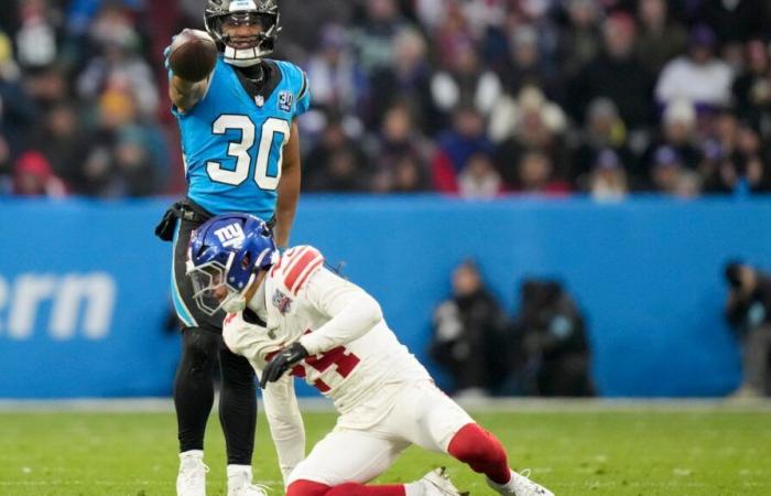 NFL: The Panthers have the upper hand over the Giants in overtime (football)