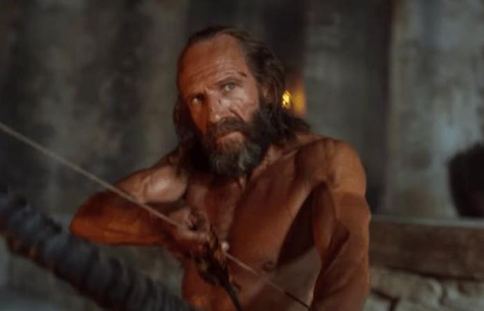 Ralph Fiennes Is a Shirtless Odysseus