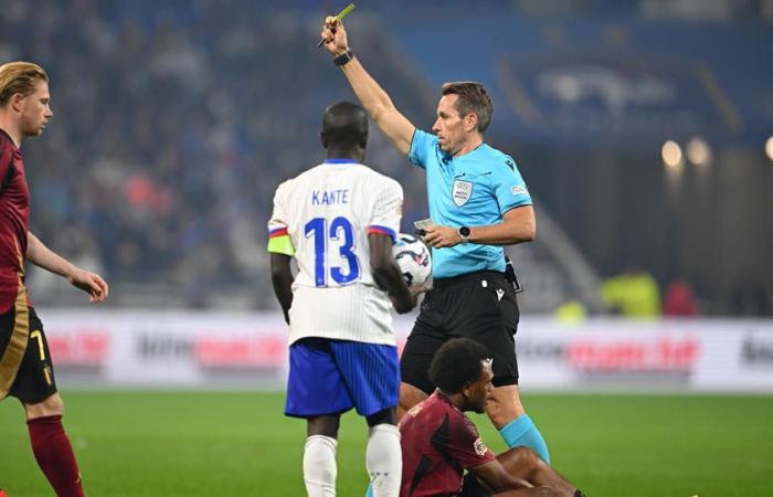 a German referee appointed for the match between France and Israel