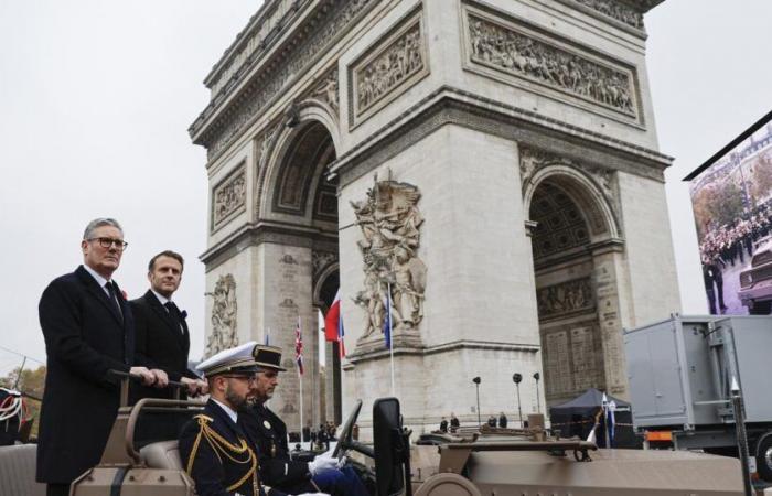 on the Champs-Élysées, a commemoration “under the sign of Franco-British friendship”