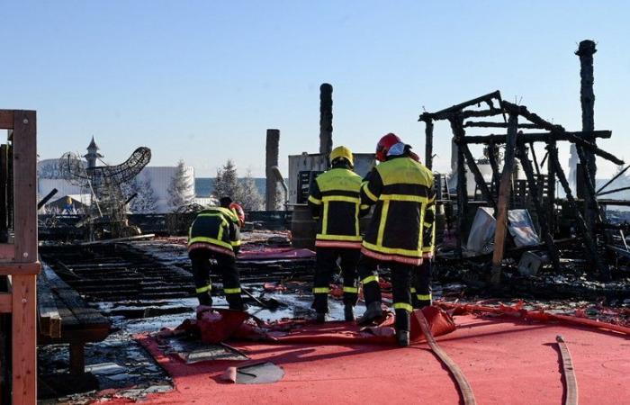 Fire at the Barcarès Christmas Village: the opening of the site delayed until “next week”