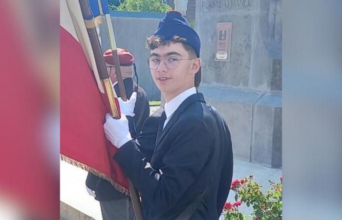 “We must not do anything”, at 17, he will carry the French flag this November 11