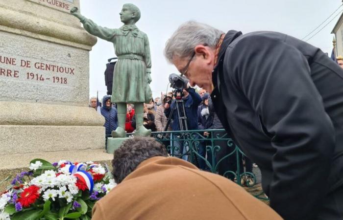 Creuse: Jean-Luc Mélenchon attends the November 11 ceremony in Gentioux-Pigerolles