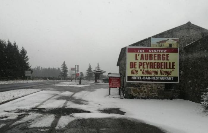 Weather report. First snowfall of the season in the Drôme-Ardèche massifs