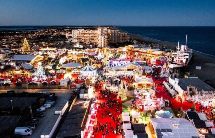 A spectacular fire hits the Barcarès Christmas market, in the Pyrénées-Orientales