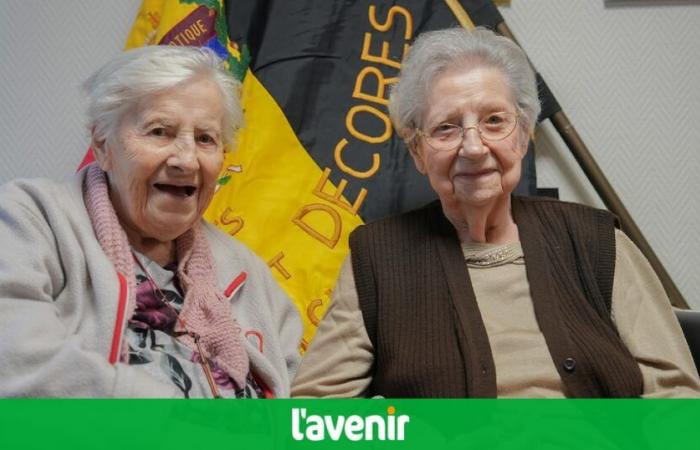 “Evil always ends up being buried”: at the home, in Gembloux, Thérèse and Lucienne share their memories of the war (video)