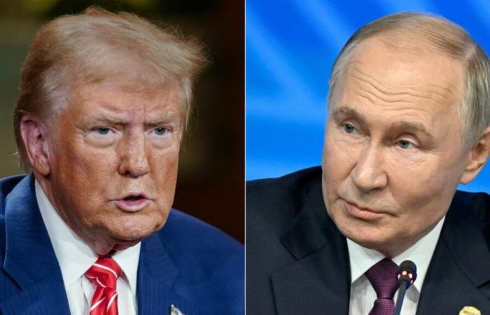 Donald Trump spoke with Vladimir Putin