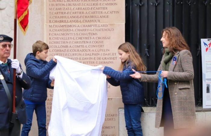 291 new names on the Franco-Swiss war memorial