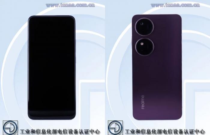 The unidentified Realme smartphone has passed certification and appeared in the first image.