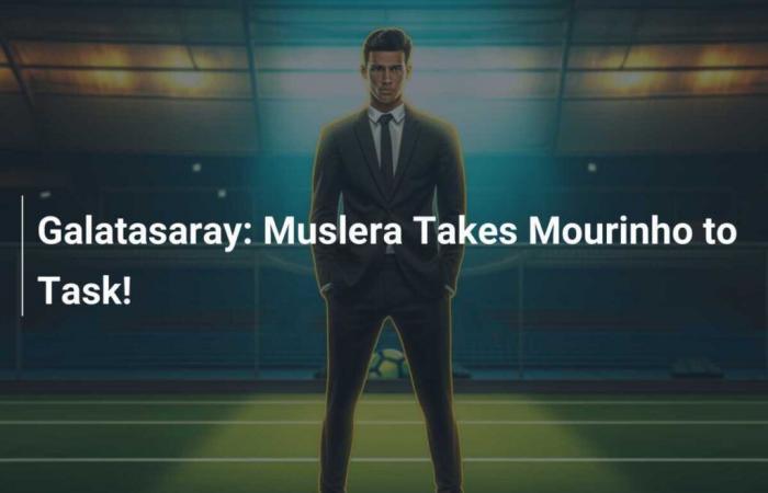 Galatasaray: Muslera takes Mourinho to task!