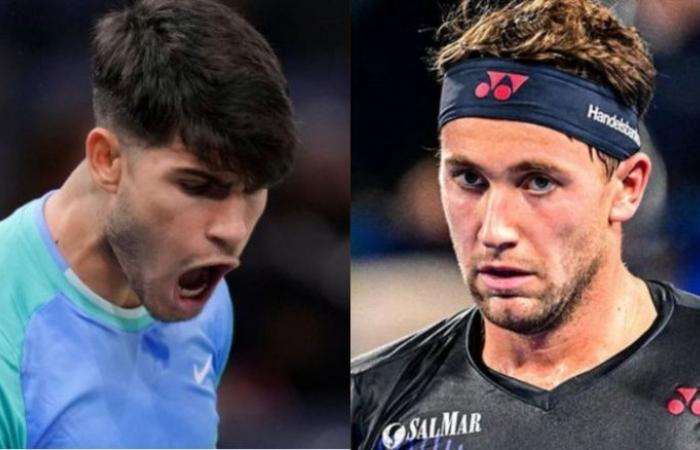 Tennis. ATP Finals – Alcaraz-Ruud then Zverev-Rublev: the program for this Monday