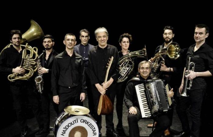 Haïdouti Orkestar, a mix of Balkan and French brass bands, arrives at the Antichambre in Mordelles