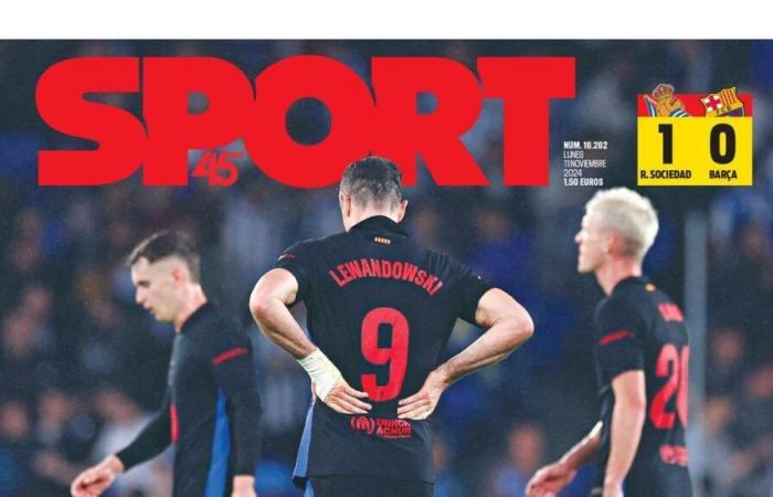 Today’s SPORT cover Monday, November 11, 2024