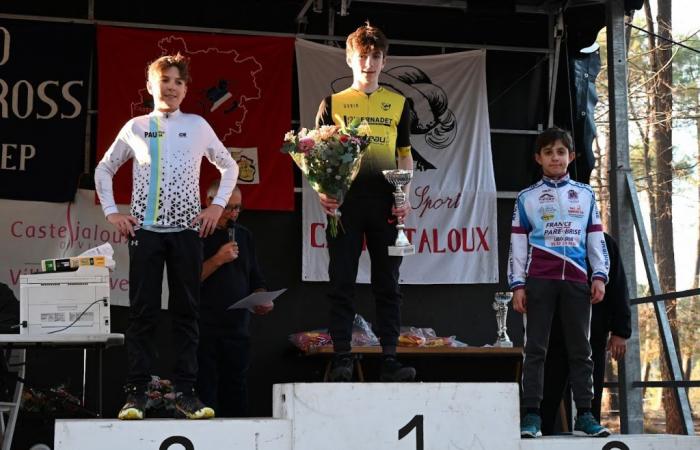 South Gironde – CYCLING — — Audric Pasquet wins the Lac de Clarens cyclo-cross in Casteljaloux