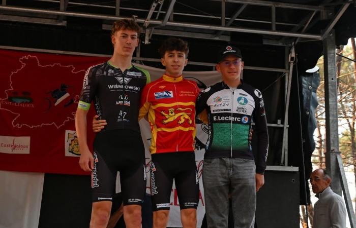 South Gironde – CYCLING — — Audric Pasquet wins the Lac de Clarens cyclo-cross in Casteljaloux