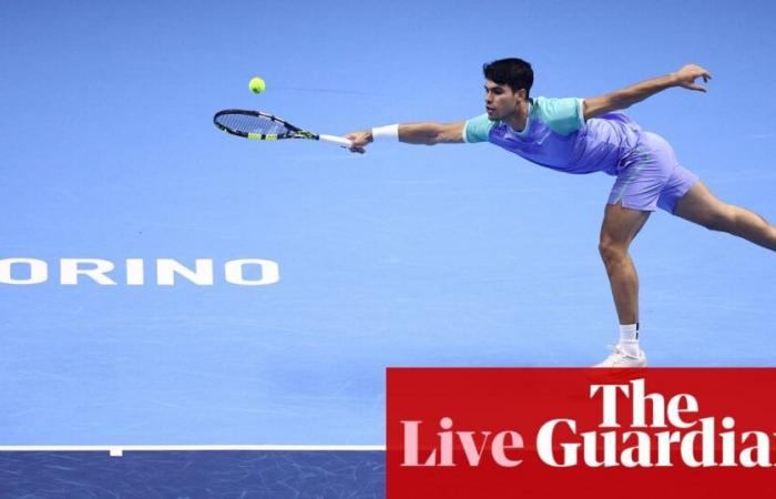 Carlos Alcaraz v Casper Ruud: ATP Finals tennis – live | ATP Finals