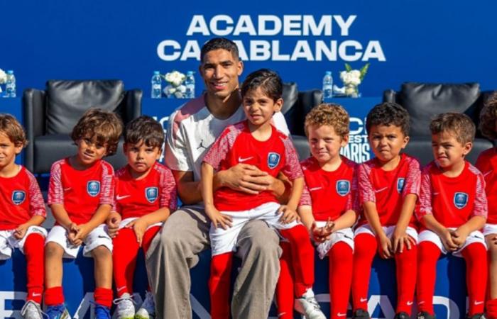 PSG: Achraf Hakimi inaugurates the club’s brand new academy in Casablanca