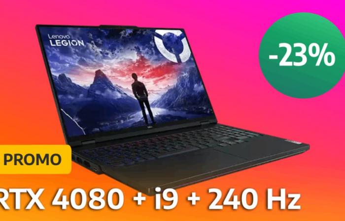 With its RTX 4080, this Lenovo Legion Pro gaming laptop is on sale -23%