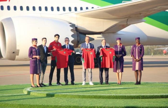 “Laram” and the communication company Mosaic announce the presentation of the new Moroccan national team shirt