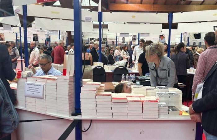 Between Kamel Daoud’s marathon and Julie Gayet’s match, the “crazy machine” of the Brive Book Fair