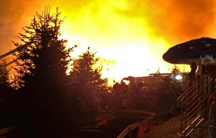 Le Barcarès: a fire causes enormous damage to the Christmas Village, a few days before the opening