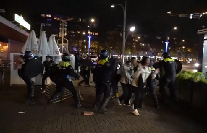 the city of Amsterdam hit by new violence