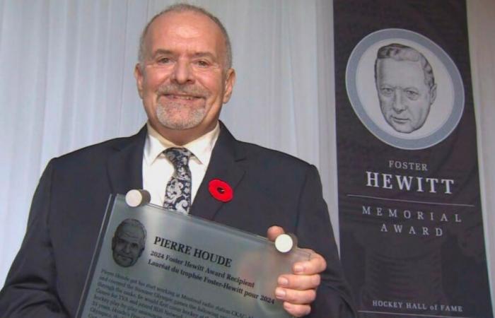 Hall of Fame: emotional, Pierre Houde feels great recognition (Hockey/NHL)