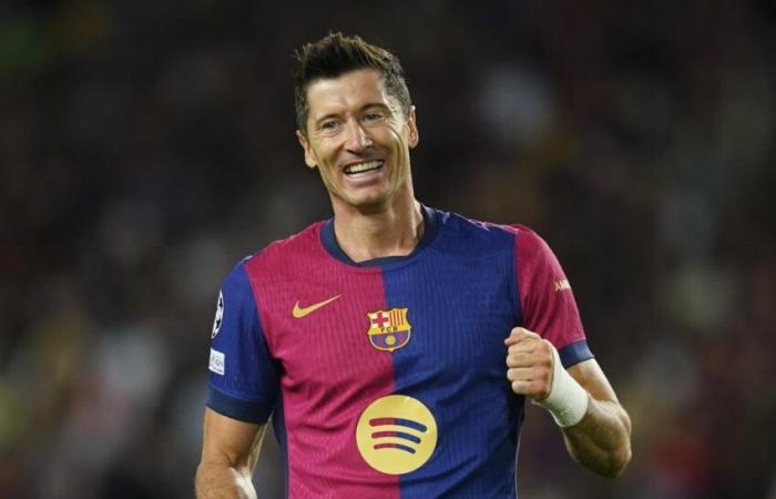 Real Sociedad – Barça: lunar offside signaled against Lewandowski after his goal