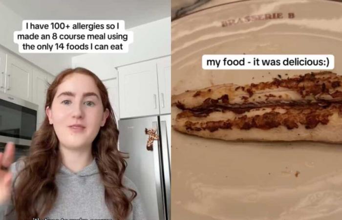 Allergic to 100 foods, a TikToker shows how hard it is to order at a restaurant