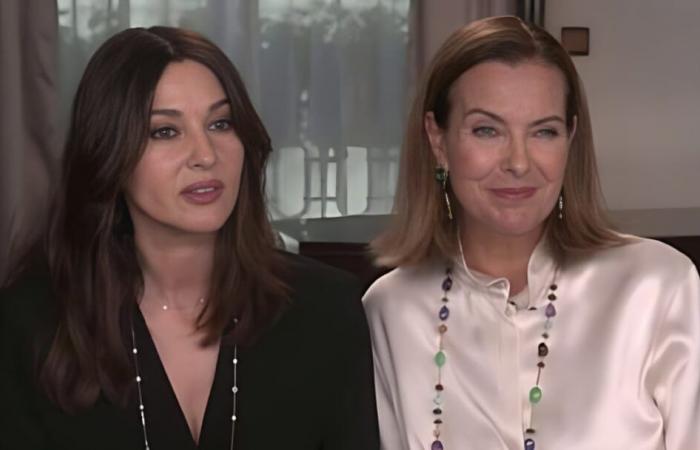 Monica Bellucci reveals fantasizing about Carole Bouquet, “I wanted to kiss her”