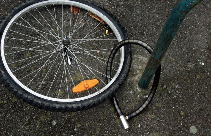 He makes his living by stealing bikes: a man arrested in the metro