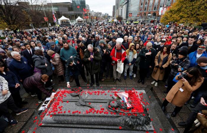 Canadians mark Remembrance Day from coast to coast