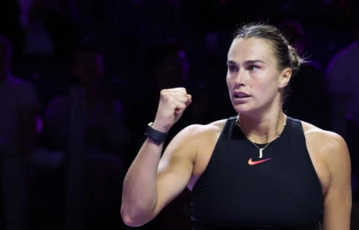 Tennis. Aryna Sabalenka ends the year at the top of the WTA rankings for the first time