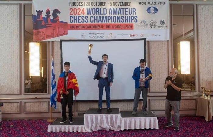 Yassine Rafik crowned amateur world champion in Rhodes