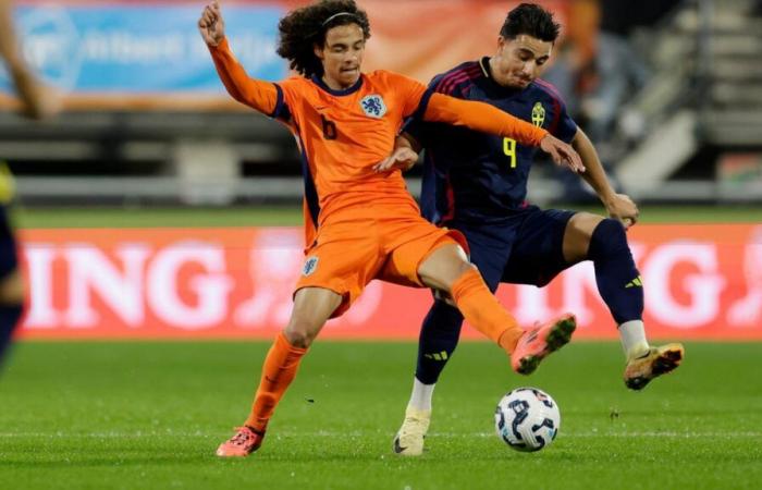 The Dutch Juniors with debutant Driouech against reigning champion England and European Championship 2025 host Slovakia