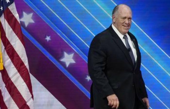 President-elect recalls hard-line Tom Homan as head of immigration agency