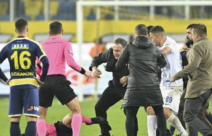 Soccer. Club president sentenced to 3 years and 7 months in prison for hitting referee