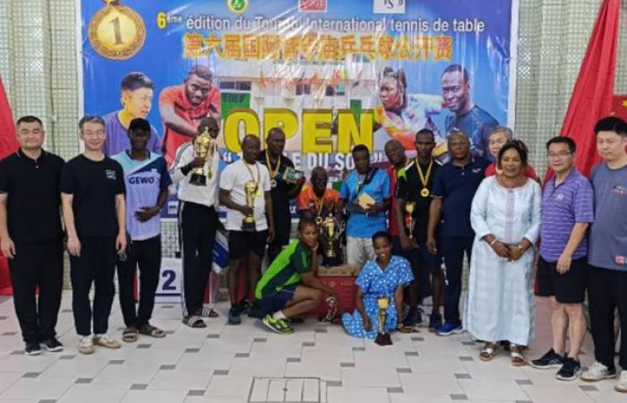 6th edition of the “Open Temple Du Son” International Table Tennis Tournament: Bet won for Laure LIMA