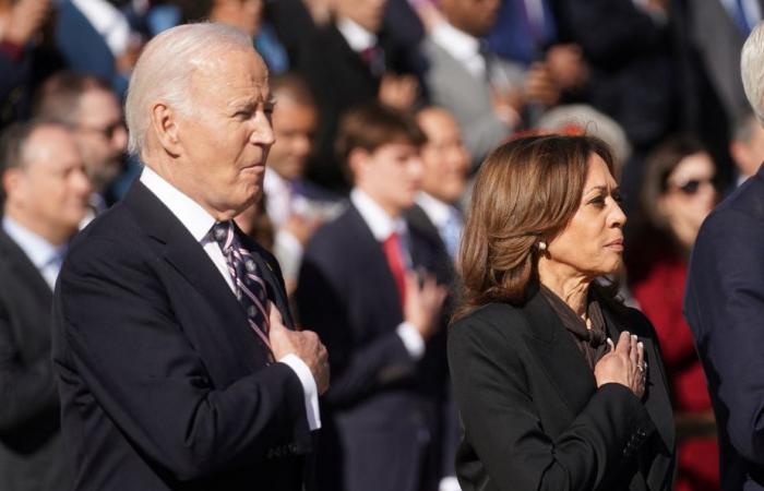 Remembrance Day Celebrations | Biden with Harris for the first time since defeat