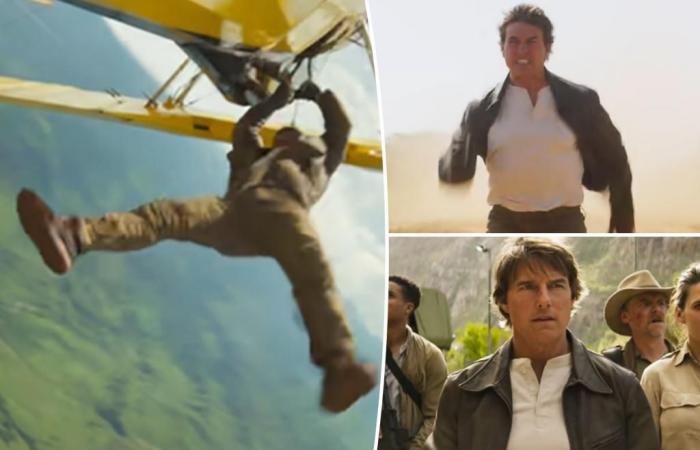 Tom Cruise hangs off plane in ‘Mission: Impossible 8 trailer’