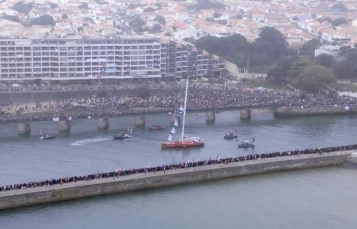 500,000 spectators at the start of the Vendée Globe