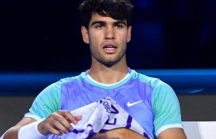 A very rare Alcaraz suffers an unexpected setback in the ATP Finals