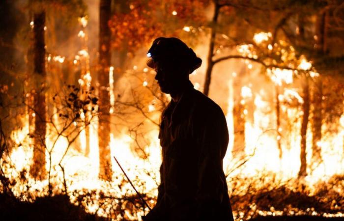 Historic drought fuels blazes across Northeast as wildfires burn on both coasts