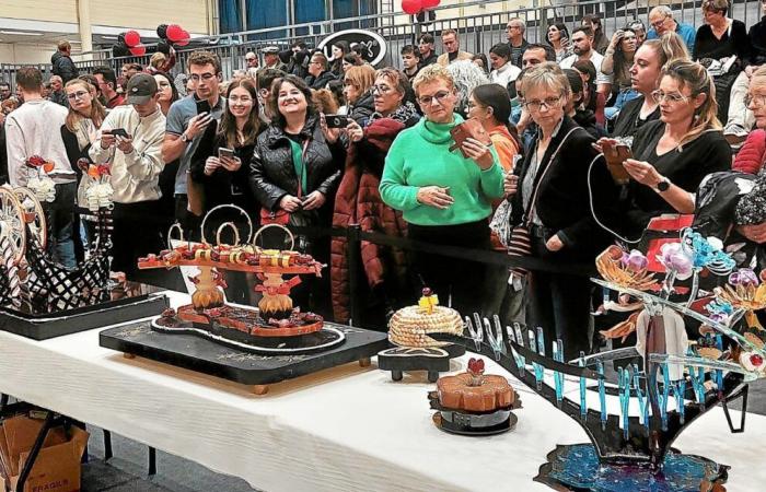 At the Salon du chocolat, “it’s the first time we’ve blocked the doors”